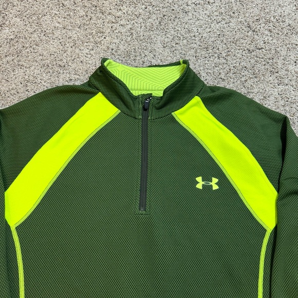 Under Armour Cold Gear Infared Thermo Quarter Zip—2XL - Picture 3 of 13